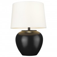 Настільна лампа COSMOLight ROSETTE T01876BK-WH