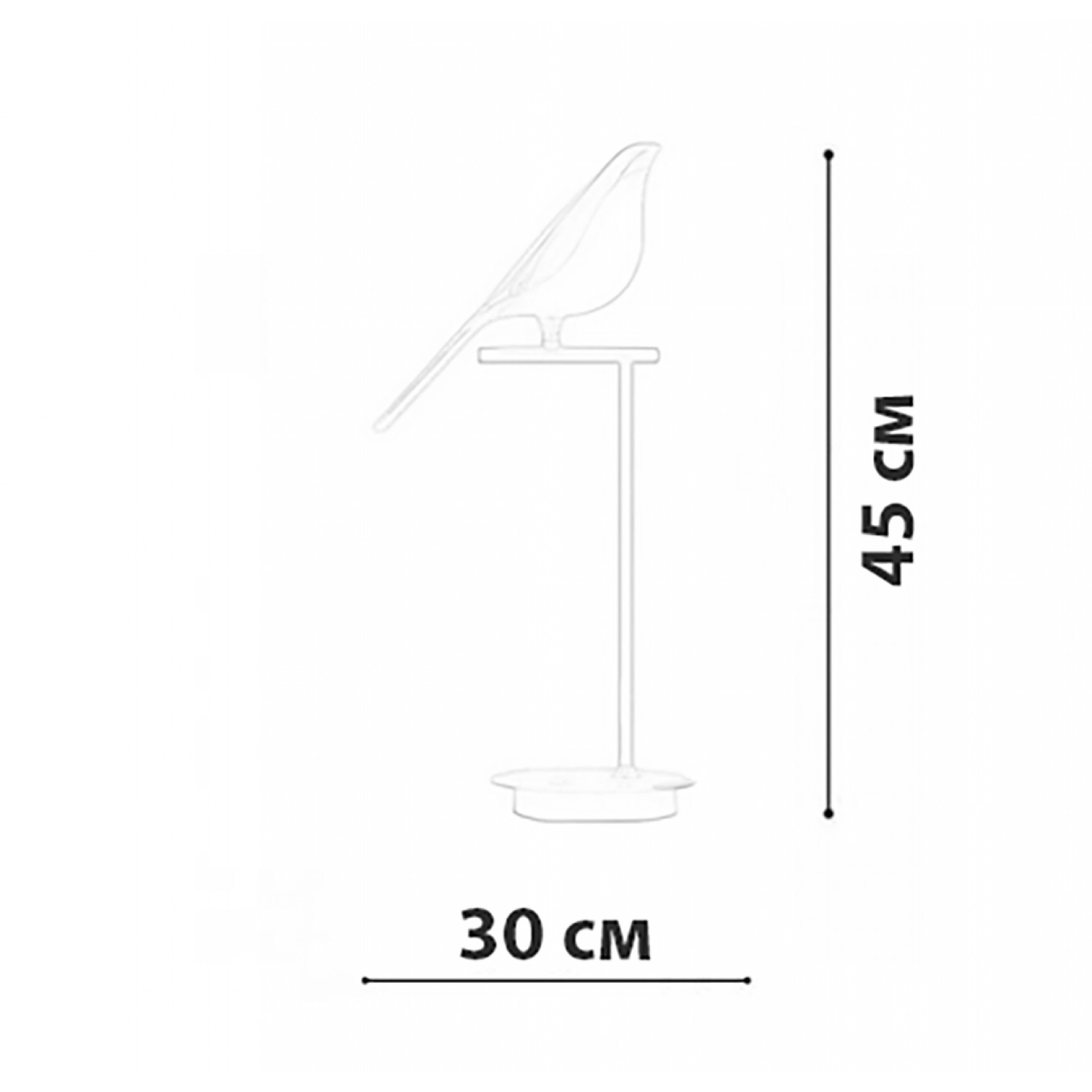 Настольная лампа Friendlylight Bird TL-1 FL8024