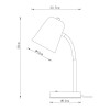 Настольная лампа Italux Prato TB-37643-BK alt_image
