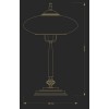 Настольная лампа Kutek SAN MARINO SAN-LG-1(P)CR alt_image