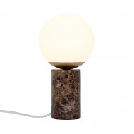 Настольная лампа Nordlux Lilly | Table  | Marble Brown 2213575018
