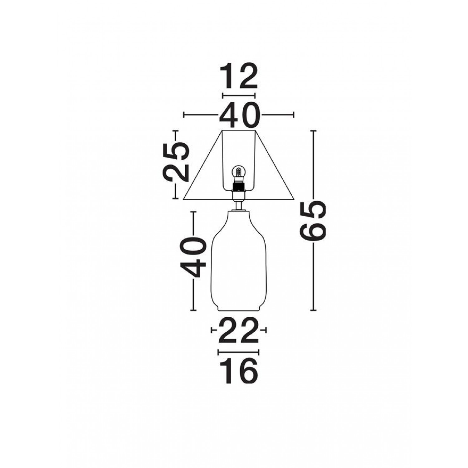 Настольная лампа Nova Luce WABI 9070625