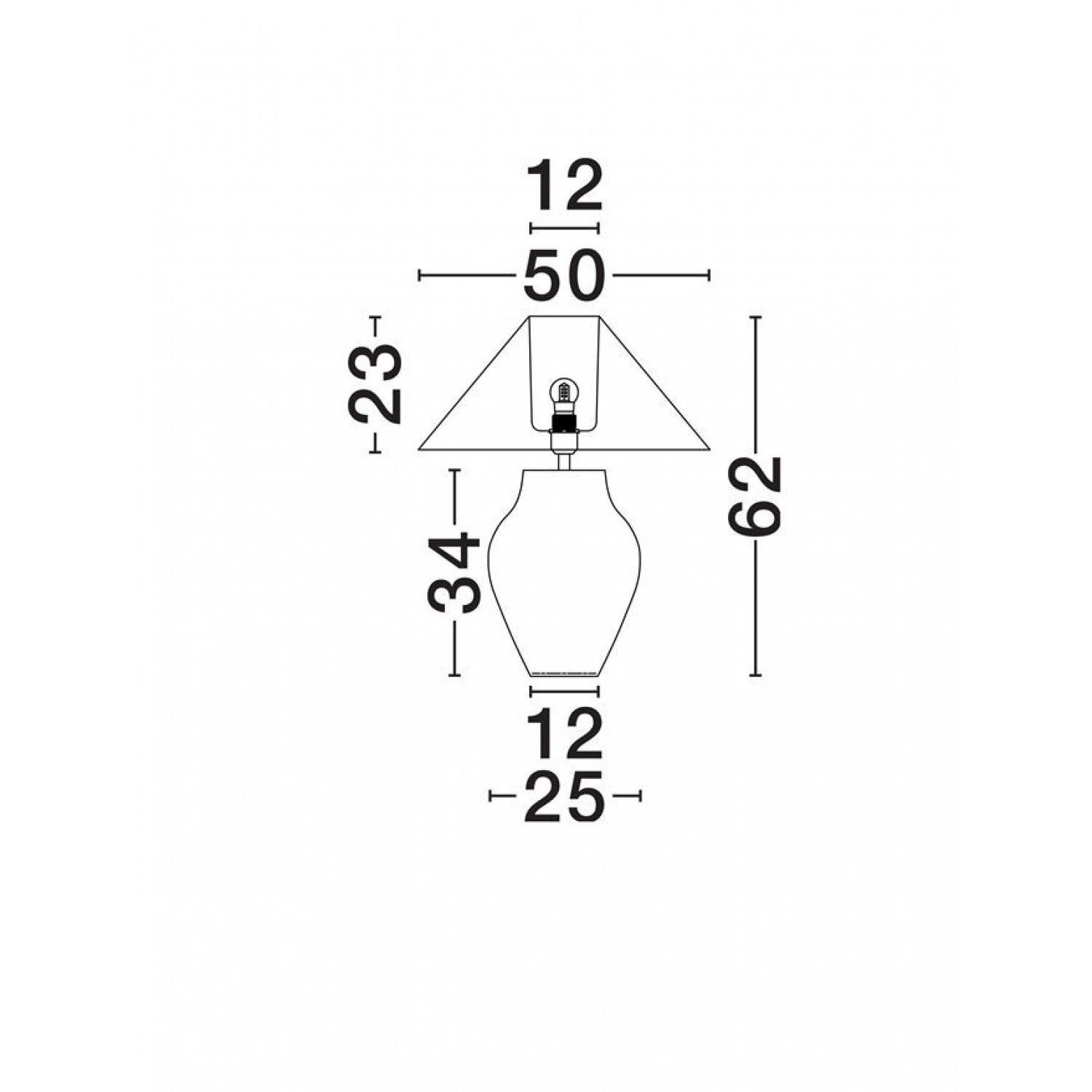 Настольная лампа Nova Luce WABI 9070626