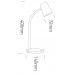 Настольная лампа ONE Light  61110A/B
