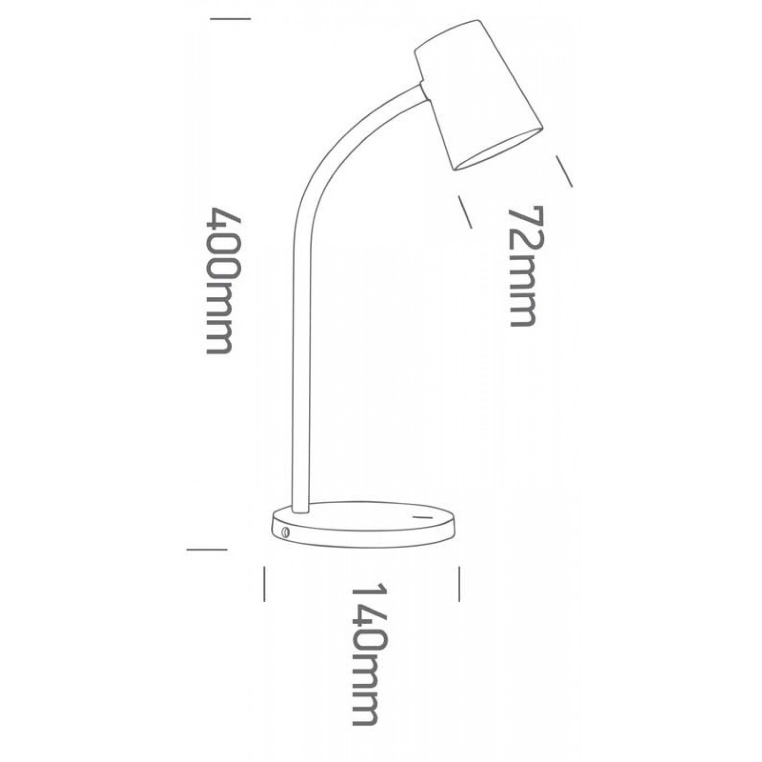 Настольная лампа ONE Light  61110A/W