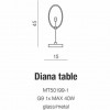 Настільна лампа AZzardo DIANA TABLE AZ2151 alt_image