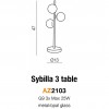 Настольная лампа AZzardo SYBILLA 3 TABLE AZ2103 alt_image