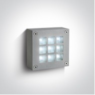 Ночная подсветка ONE Light Outdoor Surface Square Points Die cast ..