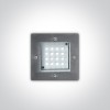 alt_imageНочная подсветка ONE Light Outdoor Wall Colours Recessed Stainless steel 68001/BL
