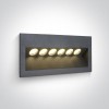 alt_imageНочная подсветка ONE Light Outdoor Wall Recessed Die Cast 68050/AN/W