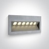 alt_imageНочная подсветка ONE Light Outdoor Wall Recessed Die Cast 68050/G/W
