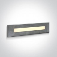 Ночная подсветка ONE Light Wall Recessed Pro Range 68072C/W