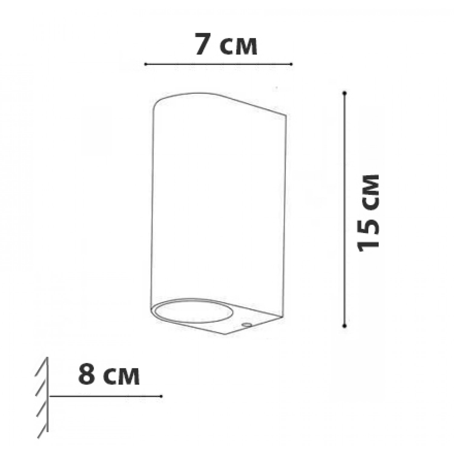 Вуличний світильник Friendlylight Tilos 2R FL7005