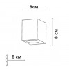 Уличный светильник Friendlylight Tilos SQ FL7008 фото 3 Уличный светильник Friendlylight Tilos SQ FL7008 alt_image