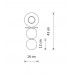 Плафон Nowodvorski Cameleon Drops Wood A 12426