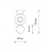 Плафон Nowodvorski Cameleon Drops Wood A 12427