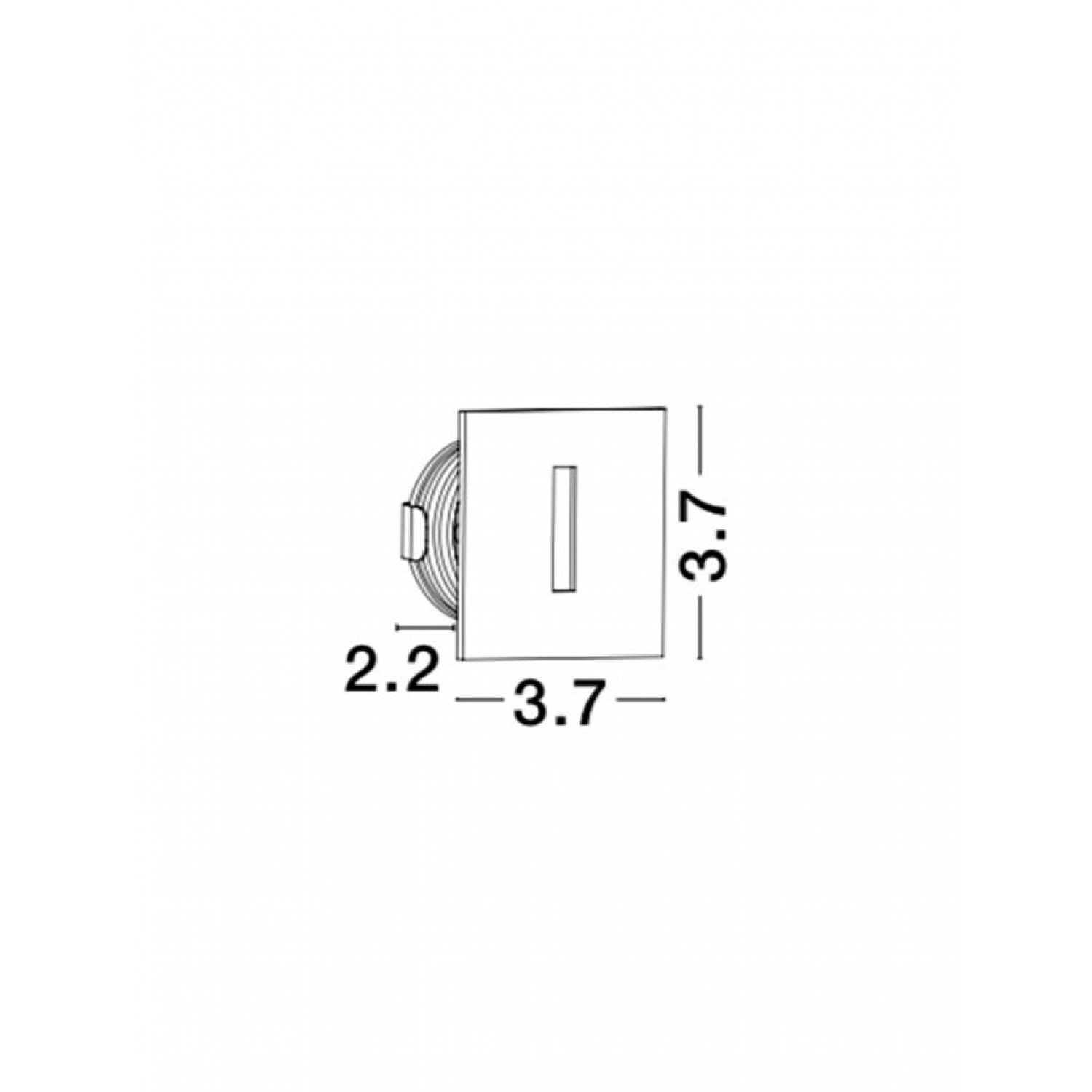 Подсветка ступенек NOVA LUCE PASSAGGIO 8090801