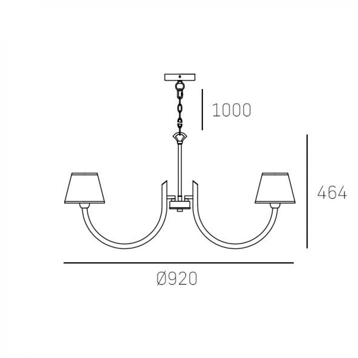 Подвесная люстра CosmoLight ATLANTA P08810NI-WH