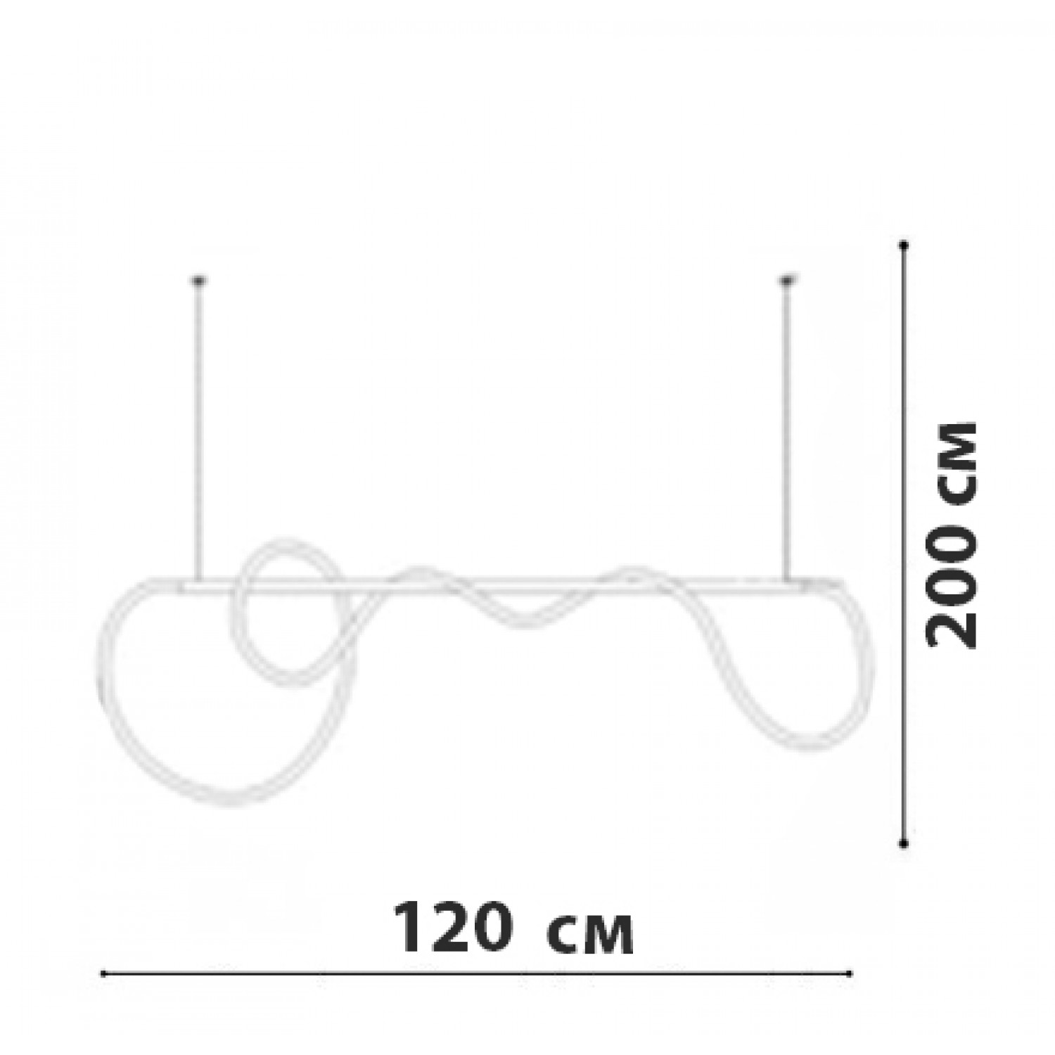 Підвісна люстра Friendlylight Elision M FL5144