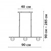 Подвесная люстра Friendlylight Konti FL5113 alt_image