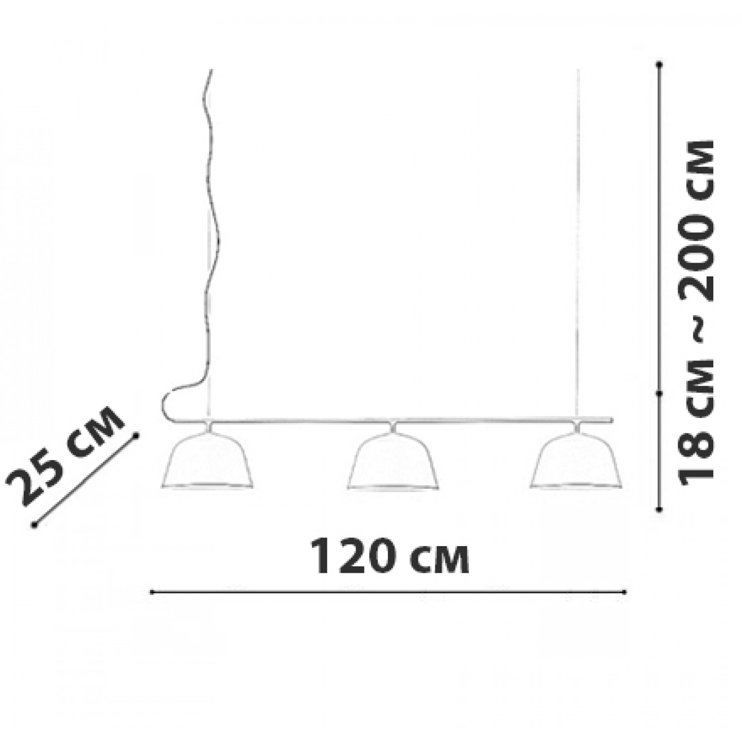 Підвісна люстра Friendlylight Shade FL5132