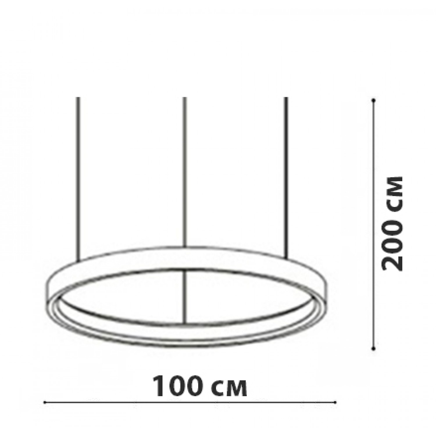 Подвесная люстра Friendlylight Viola 1000 FL5148