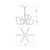 Подвесная люстра Redo Luxor 01-3229 alt_image