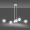 Подвесной светильник EMIBIG Lighting ROSSI 6 WH TRANSPARENT 877/6 WH alt_image