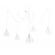 Подвесной светильник Atmolight Bevel Spider-5 White 2091112
