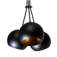 Подвесной светильник Atmolight Bowl C150-3 Black/Gold 1311214