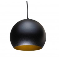 Подвесной светильник Atmolight Bowl P200 Black/Gold 1312414