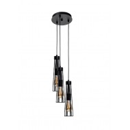 Подвесной светильник Atmolight Halo СD85-3 Black 2211211