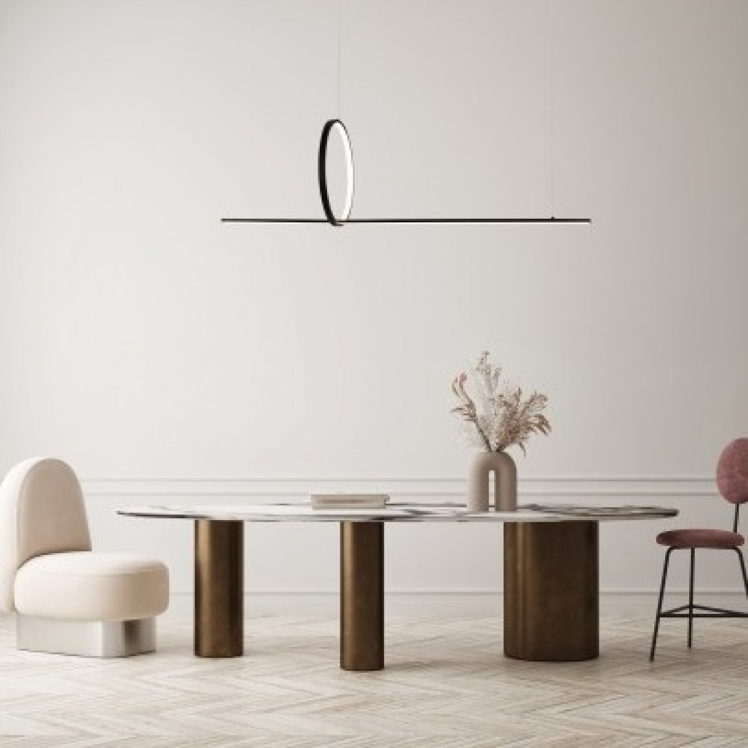 Подвесной светильник AZzardo PELLE AZ5756