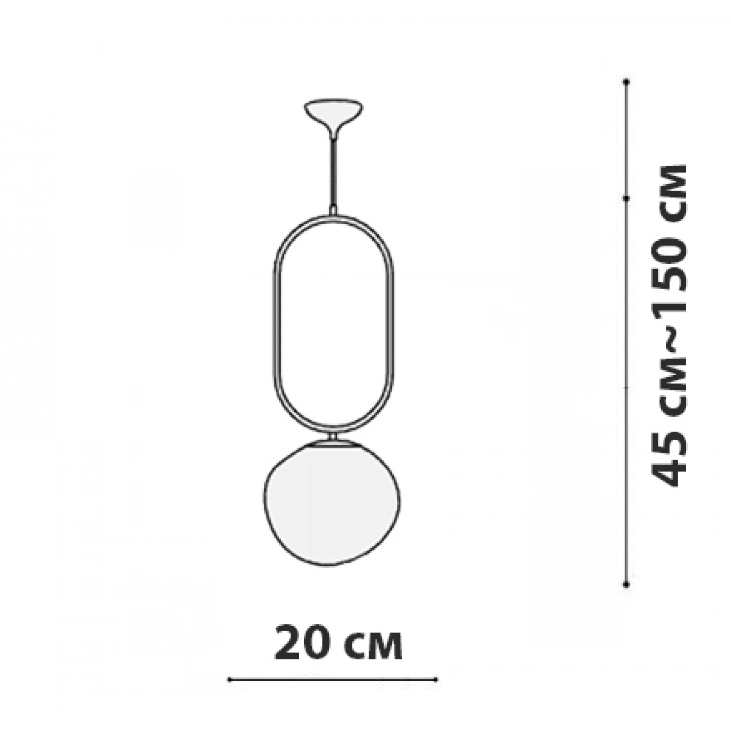 Подвесной светильник Friendlylight Bero FL3193