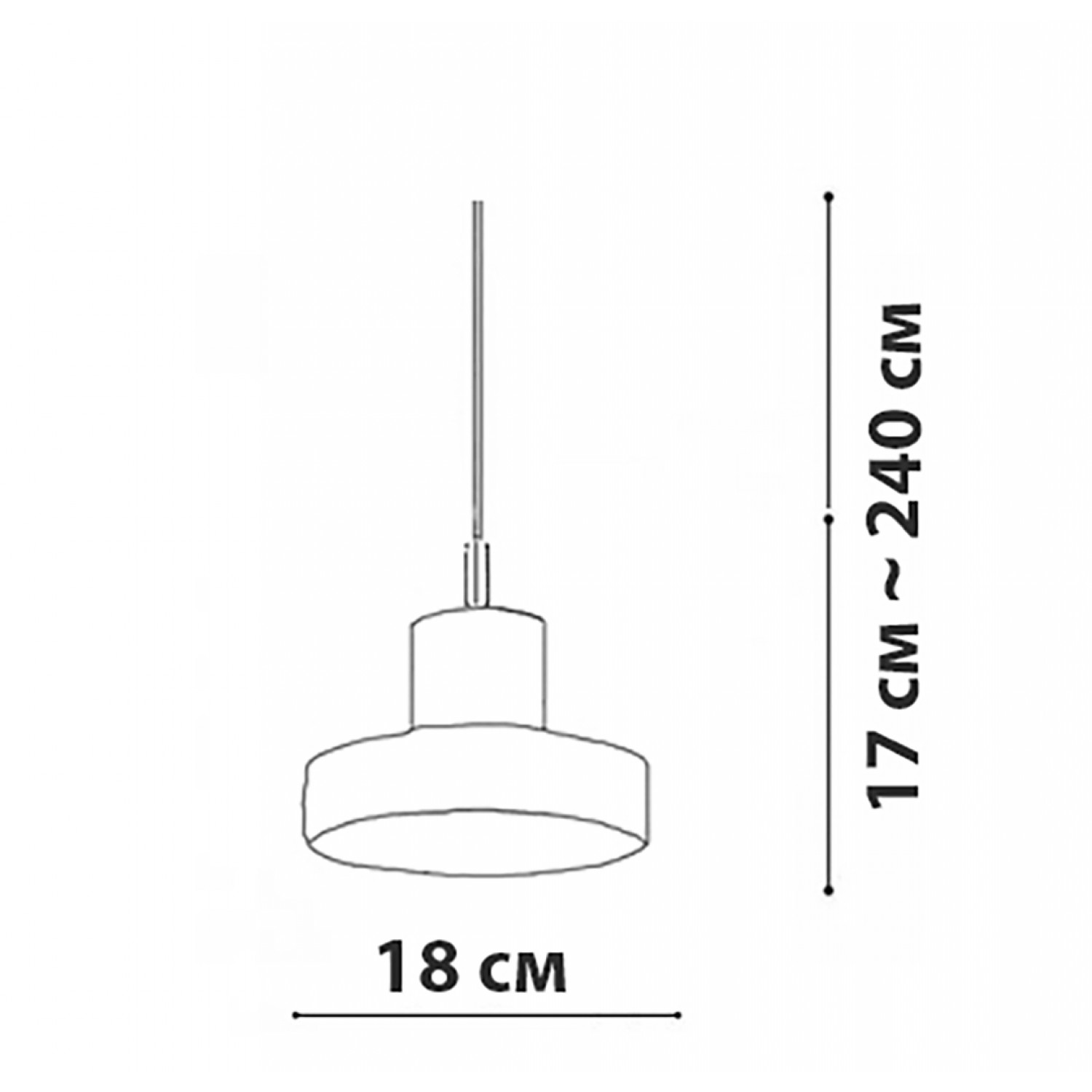 Підвісний світильник Friendlylight Dobbel PD FL3095