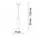 Подвесной светильник Friendlylight  DOT P LED 20W 3000K Gold FL3009