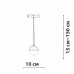 Подвесной светильник Friendlylight Konti Pendant Brass/Opal FL3188