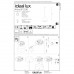 Підвісний світильник Ideal Lux A-LINE SP1 D30 NERO 232744