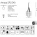 Подвесной светильник Ideal Lux AMACA SP1 D40 207636