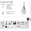 Підвісний світильник Ideal Lux AMACA SP1 D60 207650 alt_image