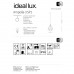 Підвісний світильник Ideal Lux AMPOLLA-3 SP1 NERO 148175