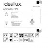 Підвісний світильник Ideal Lux AMPOLLA-4 SP1 RAME 167503 alt_image