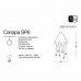 Подвесной светильник Ideal Lux CANAPA SP6 134826