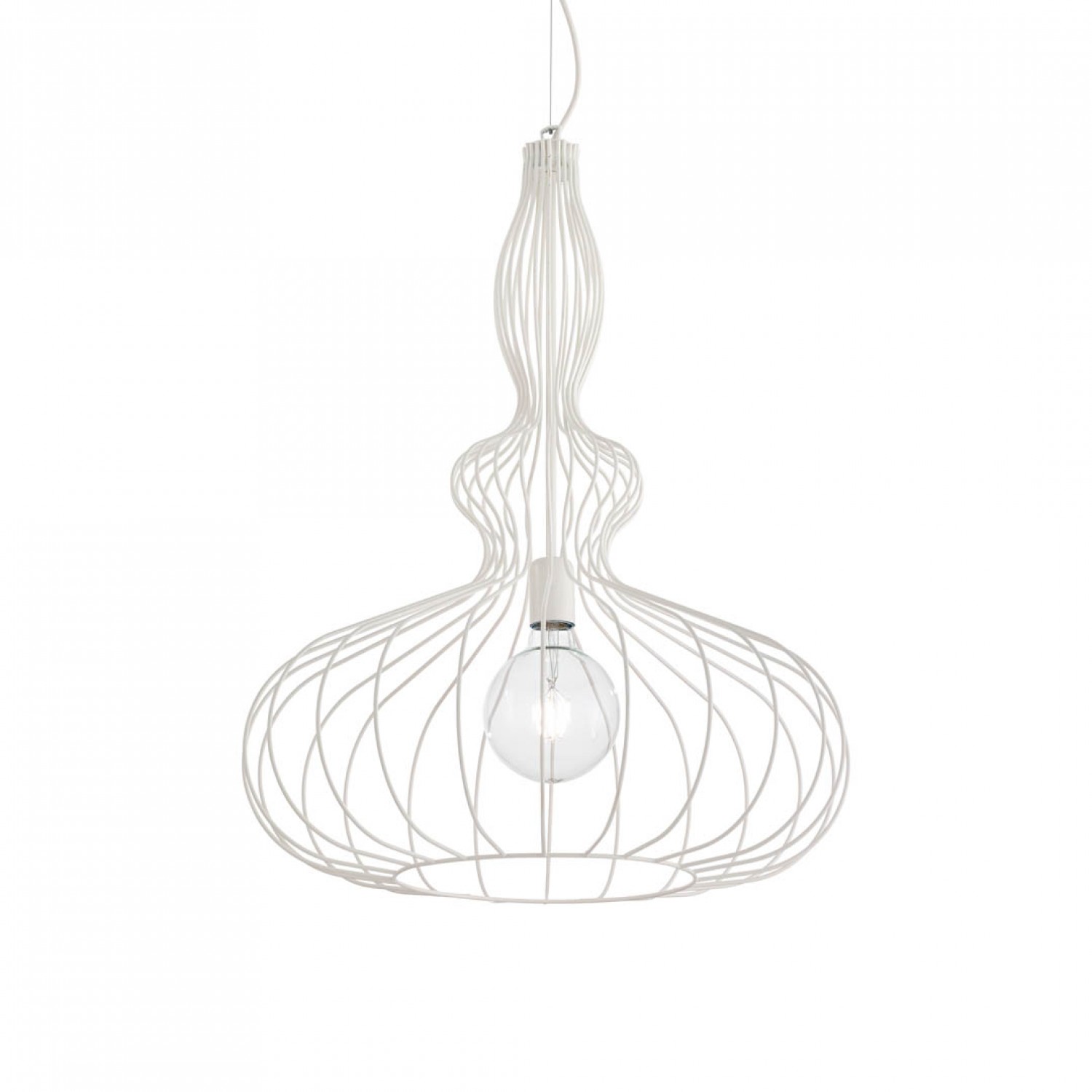 alt_image Підвісний світильник Ideal Lux CLARISSA SP1 BIANCO 220604