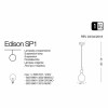 Подвесной светильник Ideal Lux EDISON SP1 BIANCO 113302 alt_image