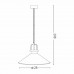 Підвісний світильник Ideal Lux ERIS-3 SP1 BIANCO 238173