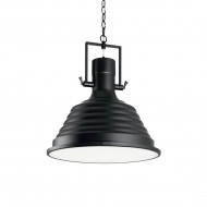 Підвісний світильник Ideal Lux FISHERMAN SP1 NERO 125831