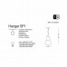 Подвесной светильник Ideal Lux HANGAR SP1 NERO 100333