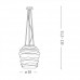 Підвісний світильник Ideal Lux KARMA SP1 BIG 132365