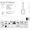 Подвесной светильник Ideal Lux KYOTO SP1 MEDIUM 208282 alt_image